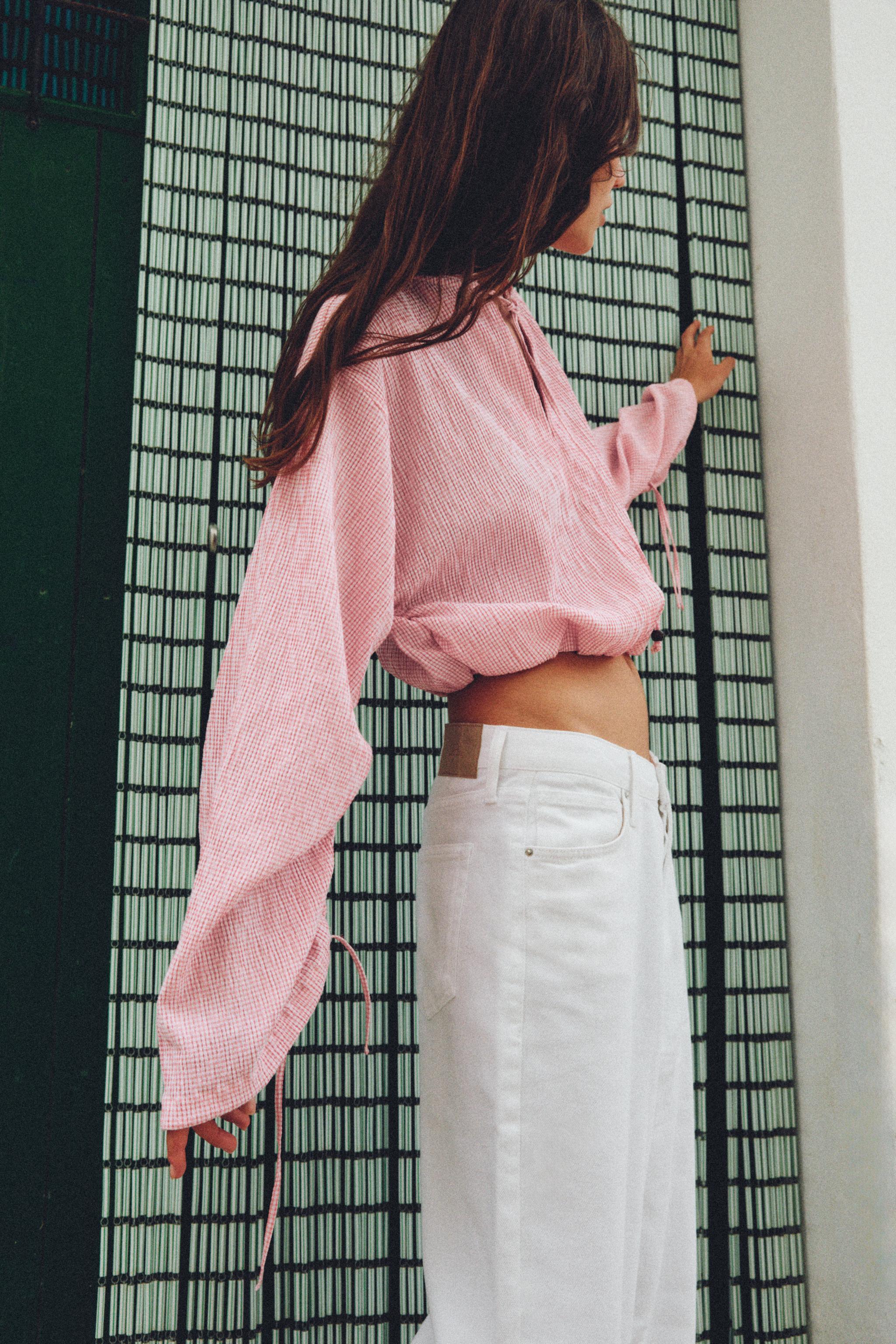 BLOUSE À CARREAUX VICHY